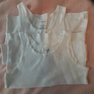 CARTER'S BRAND NEW NEVER WORN – 2-PACK TANK TOPS 100% COTTON – GIRL SIZE 6-7